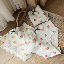 Cute pineapple underpants boots spring and summer thin Japanese girl White ins Wind cotton breathable breifs
