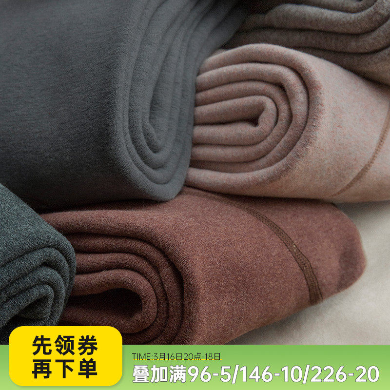 women's 3000D underwear socks warm fleece thick slim underwear socks autumn winter black matte micro pressure