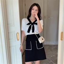 Sandro Vicari fashion suit women 2020 new light ripening wind and air-reducing temperament two sets of summer