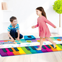 Boy girl Toddler children Dance Foot pedal keyboard 1 Piano blanket 3-8 years old Educational early education music toys