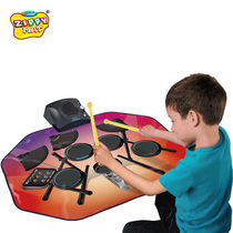 zippymat video game blanket Childrens learning early education puzzle Electronic drum set Music blanket Jazz drum toy