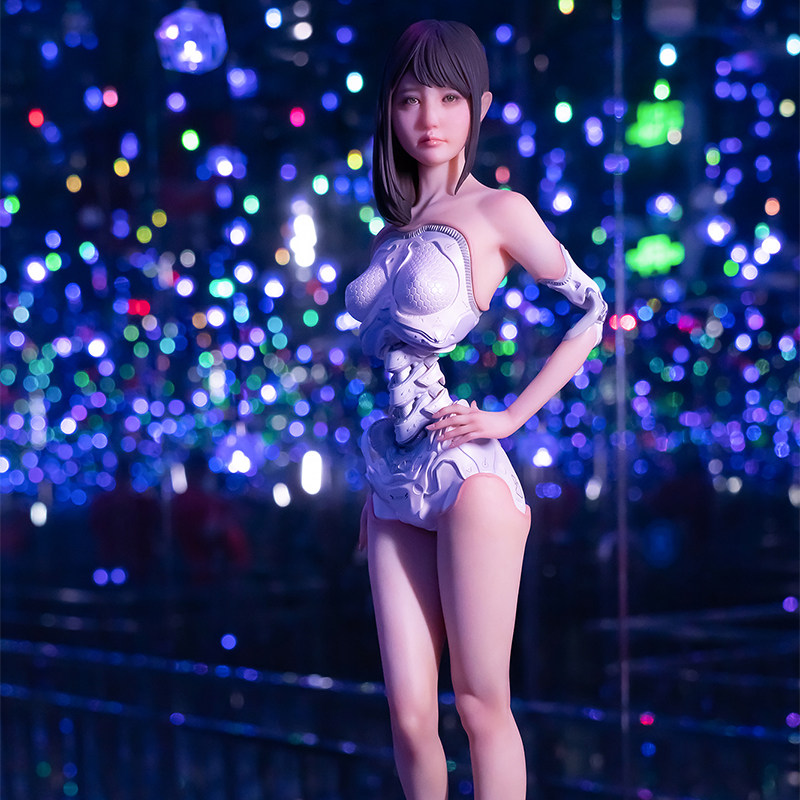 K Android EL01 mechanical Ji Android is a resin art statue