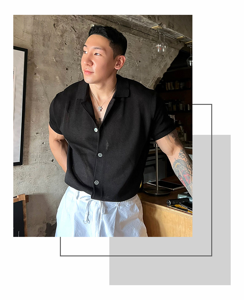 Летняя тонкая трикотажная трендовая элитная футболка polo, короткий рукав, в американском стиле 