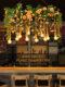 Creative Plant Bar Pendant Light Dining Table Bar Lounge Theme Restaurant Flower Shop Balcony Sunroom Glass Room Lighting