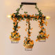 Industrial Style Bar Pendant Light with Hemp Rope, Plant-Themed Restaurant, Flower Shop, Guesthouse, Window Display, Barbecue Restaurant, Cafe Decorative Light