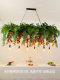 Bar Counter Pendant Light, Creative Plant Pendant Light, Restaurant, Hotel, Hot Pot Restaurant, Hotel Dining Decoration Light, Window Green Plant Pendant Light