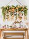 Creative Bar Chandelier, Glass Room, Sunroom, Restaurant Lamp, Flower Shop Window, Floral Art, Dining Table, Balcony Lamp, Plant Lighting