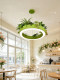 Simple Light Green Pendant Lamp for Guesthouses, Flower Shops, Leisure Areas, Shops, Living Rooms, Coffee Shops, Western Restaurants, and Pastoral Style Decorative Lighting