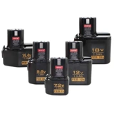 Электродрель с зарядкой, батарея, универсальный фонарь, 2v, 6v, 12v, 4v, 18v