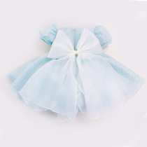 Princess dress girl plays out the summer new Yangqi Womens baby Performance High-level childrens festival host gown