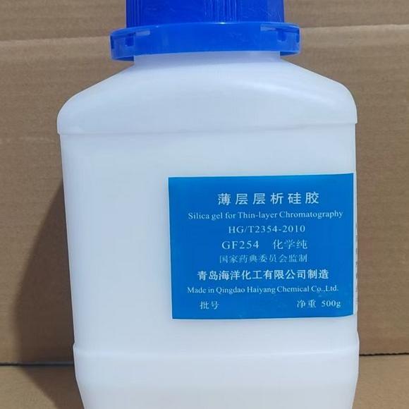 青岛海洋化工 薄层层析硅胶  GF254 500g 化学纯