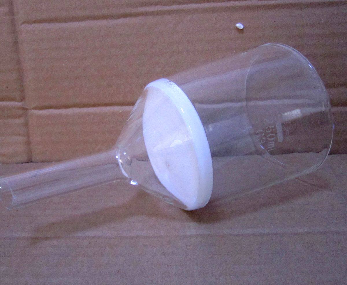Fuse glass funnel Sand core funnel G1G2G3G4 40ML100ML250ML