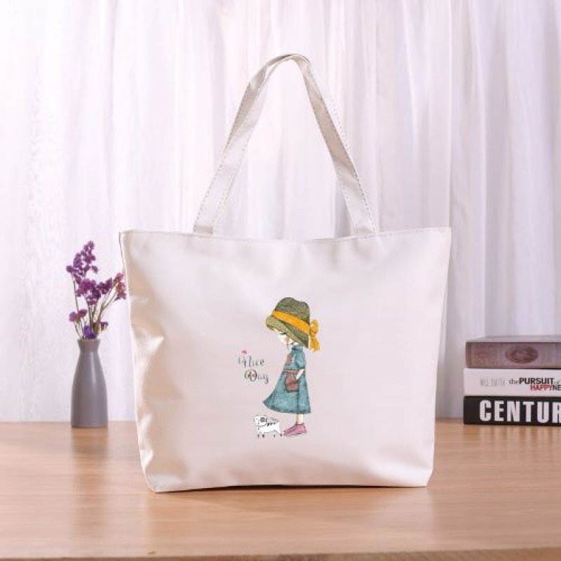 Large-capacity ulzzang canvas bag ins women's single shoulder bag Korean students Korean version Harajuku Japanese Forest department of literature and art