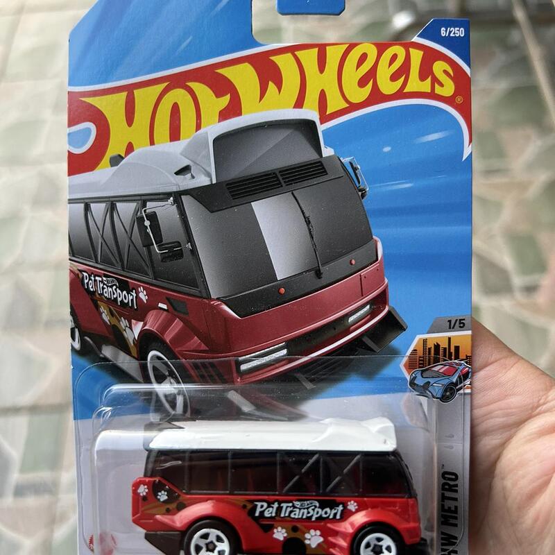 Hot Wheels 24K Kowloon Bus Alloy Car Toy for Boys Double-Decker Bus Model
