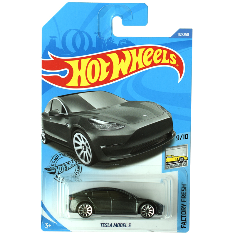 Hot Wheels Hotwheels Tesla Magic Bean 3 Electric Sports Car Gray Tesla Model 3