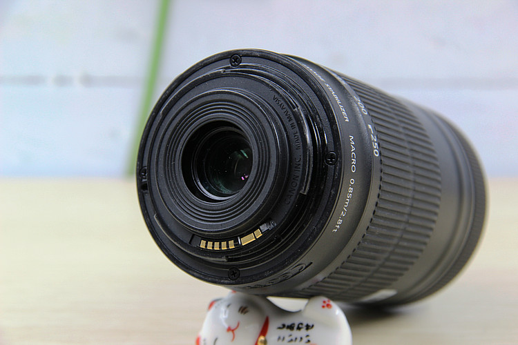 Canon Canon 55-250mm f 4-5.6 Ống kính SLR thế hệ thứ hai EFS Telephoto STM