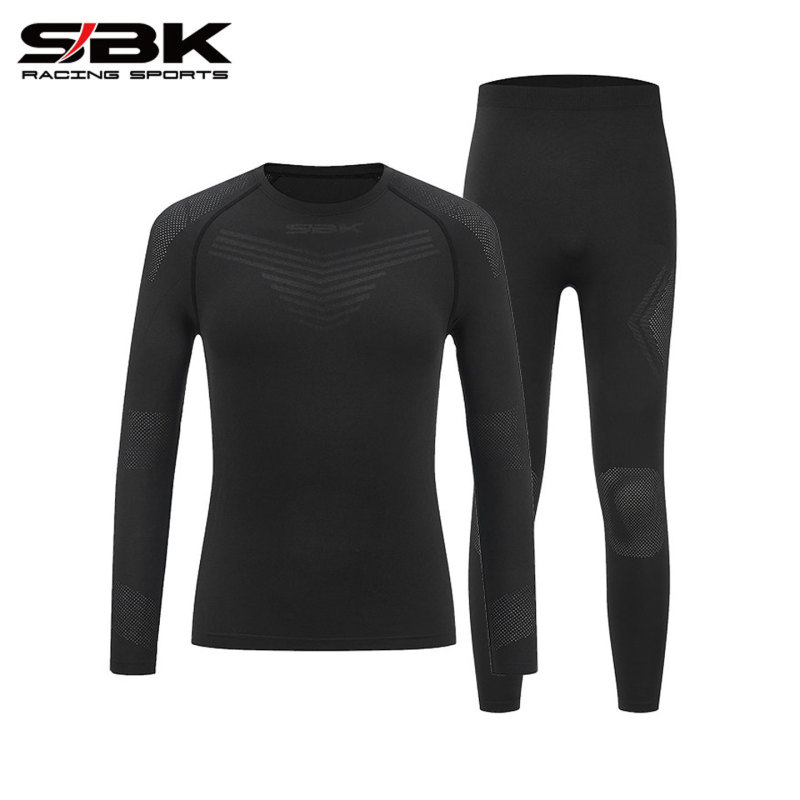 Sbk Summer Slippery Sweat-Absorbent Breathable Quick-Drying Intimates Set Base Motorcycle Cycling Elastic Tight Bj-26