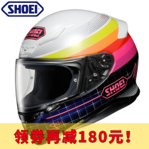 Japan imported SHOEI Z7 motorcycle helmet running helmet full helmet power black ant Crane lucky cat