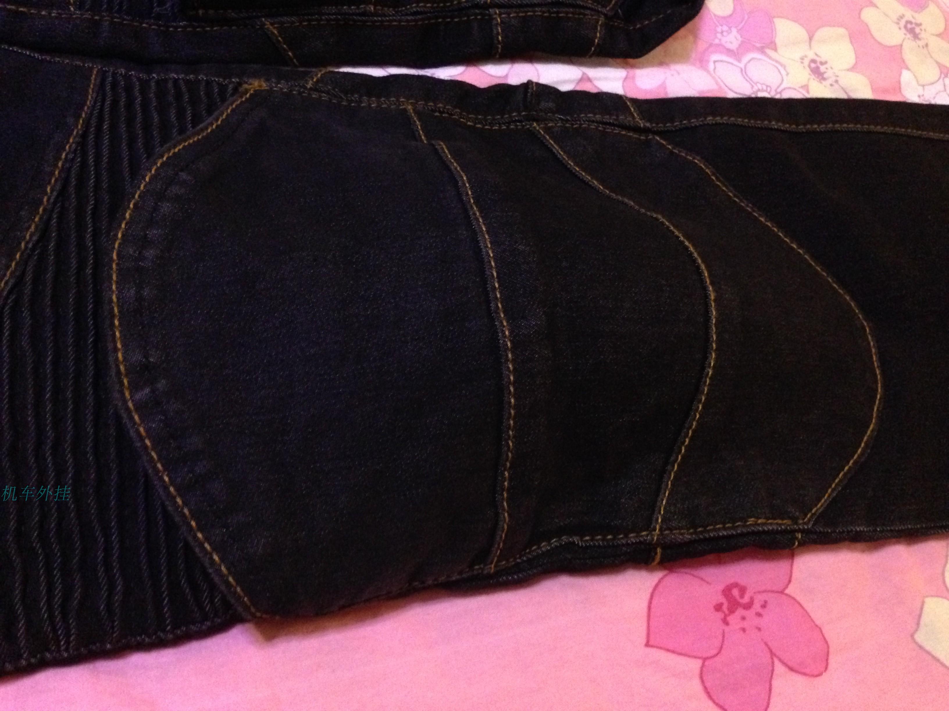Cổ điển đua xe đầu máy hiệp sĩ quần jeans thẳng chống quần off-road đua xe máy quần - Xe máy Rider thiết bị dụng cụ bảo vệ đầu gối