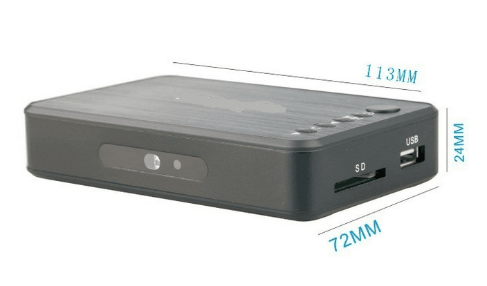 HDMI1080P M6 đĩa cứng Trình phát video U đĩa HD âm thanh sợi VGA VGA LỰA CHỌN 5.1 kênh - Trình phát TV thông minh 	củ thu phát wifi