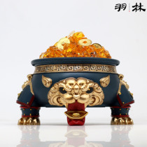 Cornucopia opening gifts ornaments Zhaocai Huzhen House Evil Living Room New Home Office Shop High-end
