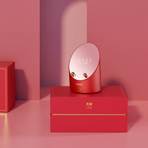 Open material Rixiu induction audio phone holder portable desktop mini wireless alarm clock home Bluetooth speaker