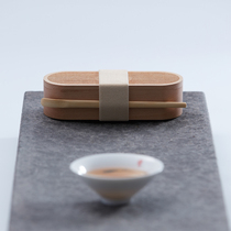LETII Leti easygoing and portable tea box wooden tea warehouse separated tea dial home travel mini gift box