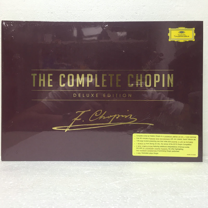 DG 4796555 Chopin's full collection of 20CDs plus DVD genuine