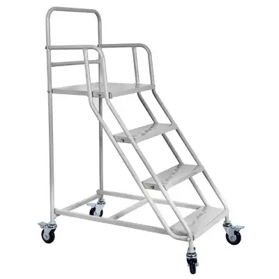 兢木超市移动登高平台装卸车圆管上下货梯家用理货车可拆卸式包邮