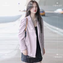 Maje Song Yan Yi Yuesuyu Shuxin Tongtong Little suit jacket woman 2020 autumn and winter Korean version Temperament Western Suit Jacket