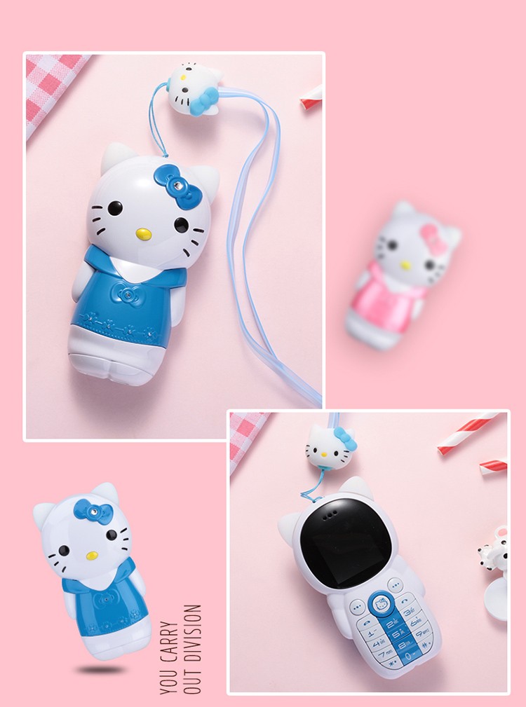 New ulcool / You Le cool K2 Telecom mini siêu tiểu học hoạt hình dễ thương xen kẽ điện thoại di động của trẻ em - Điện thoại di động mua iphone 11 pro max