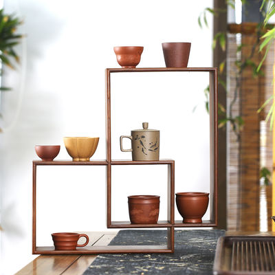 High-end raw mineral standard grade master cups, tasting cups, tea drinking Yixing purple clay cups, tea sets and tea cups without additives