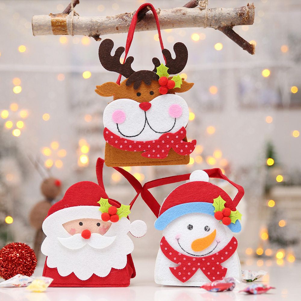 Christmas Gifts Cartoon Three-dimensional Bags Christmas Socks Creative Seniors Gift Bags Children Candy Gift Bags