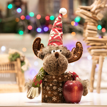 Christmas Eve Apple Box Santa Claus Snowman Deer Candy Box Send Girlfriend Gift Box Candy Jars