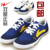 Twin Stars Advanced Table Tennis Shoes Professional Training Shoes Bull Gluten Bottom Canvas Sneakers Shuttlecock Shoes Badminton Volleyball