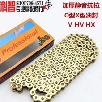 Motorcycle Thickened Oil Seal Chain 428 520 525 530 HV V X Gold O Type X Oil Seal Chain