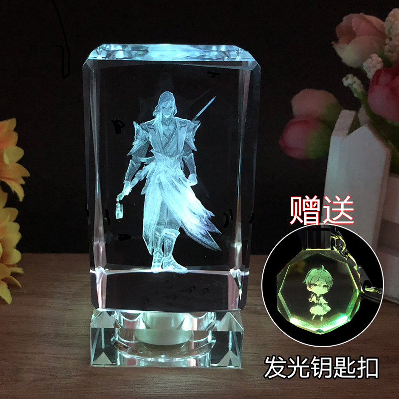 King mobile game mink cicada Li BaiYao Li XinFeng qiu phoenix model hero ornament doll Rong Yao hand to do birthday gifts