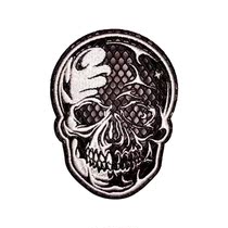 Spot USA CROM WORX SKULLY SNAKESKIN GLOW GLOW skull armband morale chapter