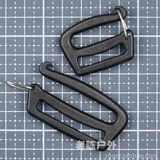 Woojin Buckle WJ Buckle Double Gate Heeper открывает лямки из пряжки и пряжка