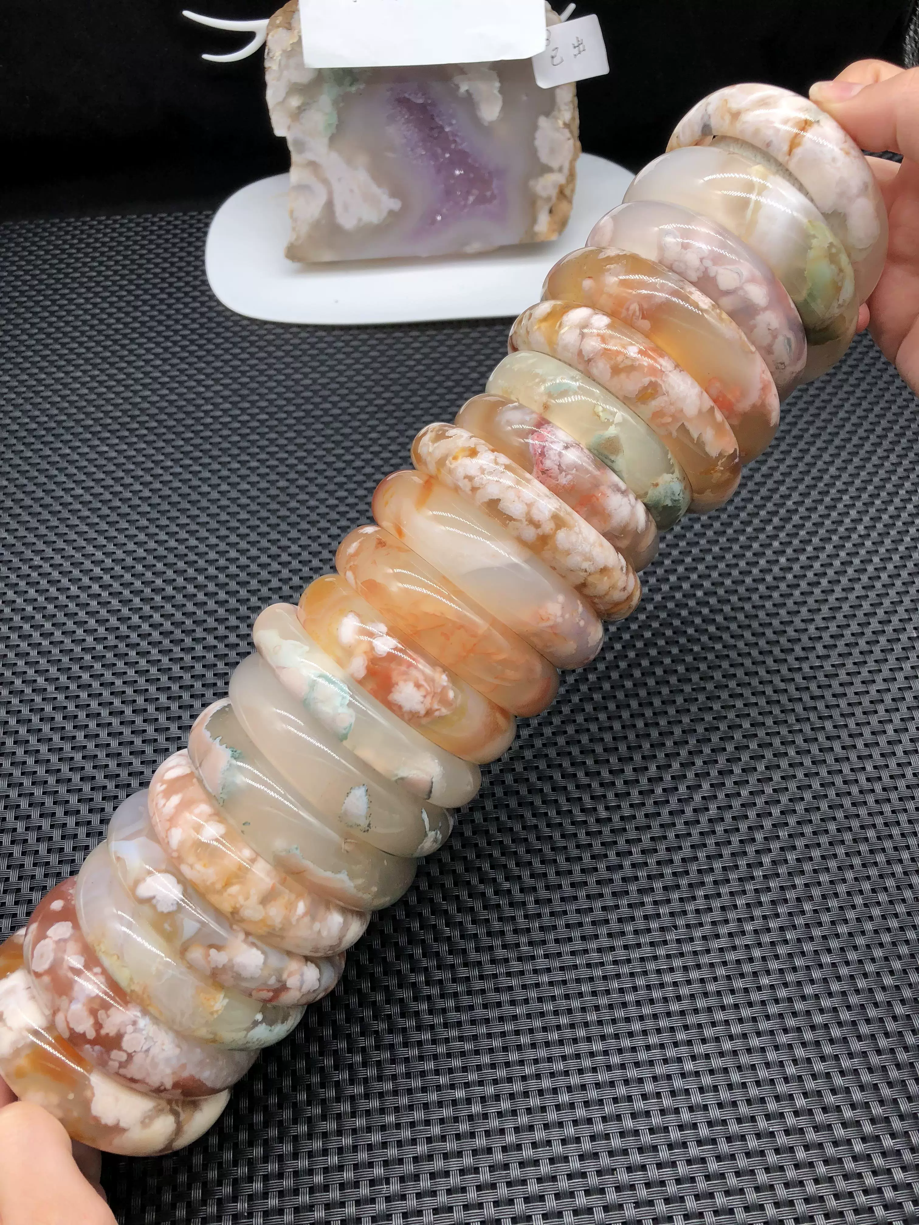 Браслет из органического агата, подвеска, амулет-защиты, пряжка