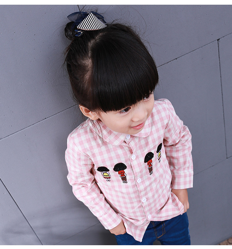 Chemise fille à manche longue - Ref 2085426 Image 18