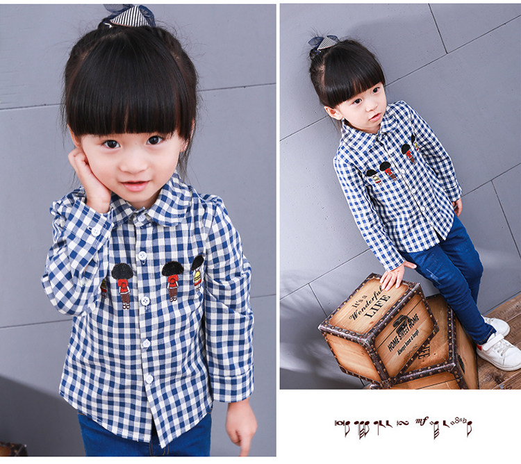 Chemise fille à manche longue - Ref 2085426 Image 21