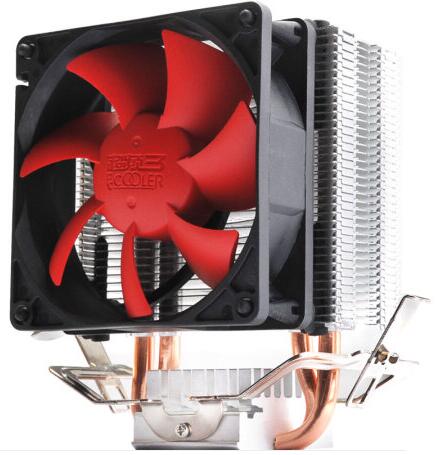 Overclocking three Red Sea MINI CPU radiators (multi-platform Red Sea Mini 8cm Fan with silicone grease