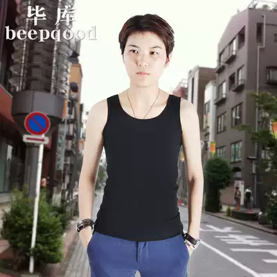 Biku les corset chest Women solid color cotton conventional summer sleeveless outside wearing breathable vest long version of body top