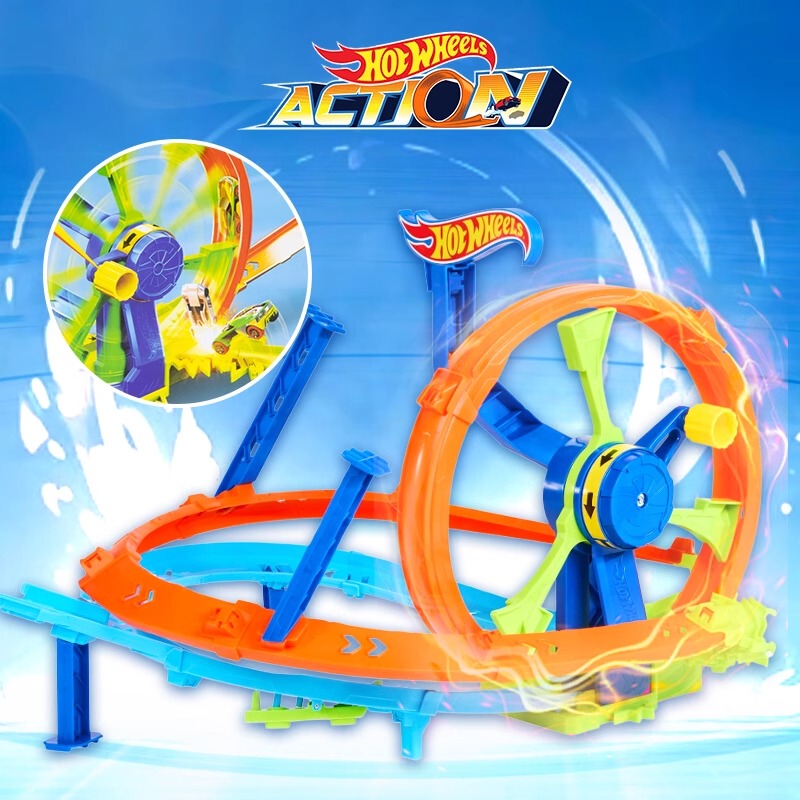 Hot Wheels Looping Turbo Big Loop Stunt Set Racing Track Building Toy Boy Gift Jbx65 Hot Wheels Looping Turbo Big Loop Stunt Set Racing Track Building Toy Boy Gift Jbx65