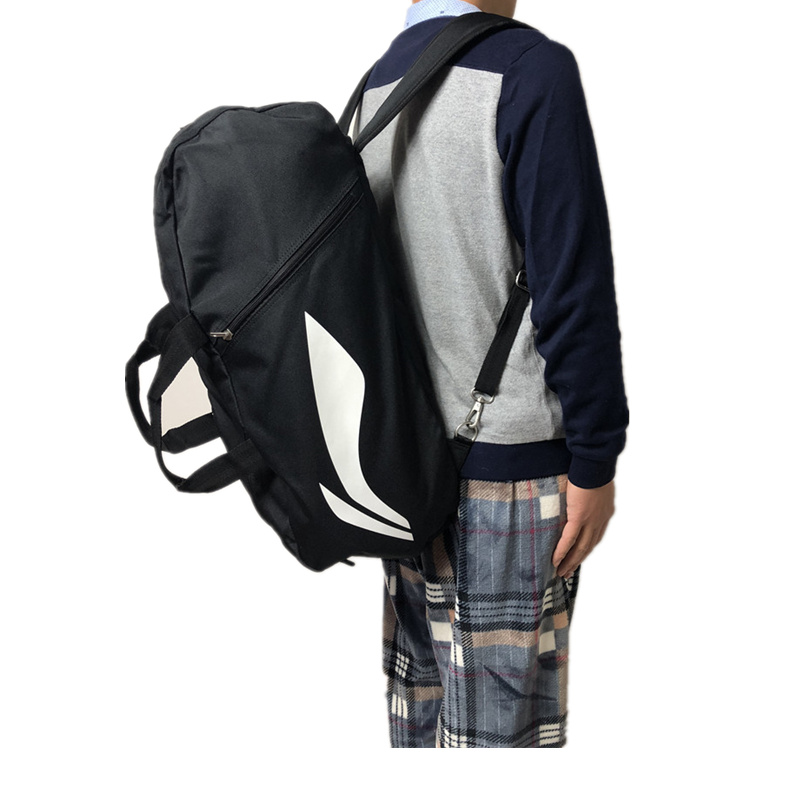 Custom ID Li Ning sponsored 3 1 basketball player edition men's double shoulder bag sports portable trend bucket bag large capacity