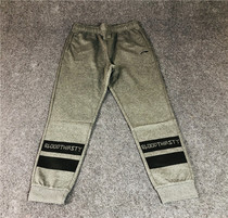 Special offer Li Ning CBA mens sports pants plus velvet warm training pants leg pants small pants AKLM097