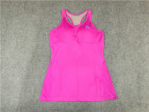 Li Ning sponsors 10 KKM marathon running womens tight sports vest with chest pad running underwear