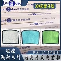 Wholesale car glass solar film magnetron sputtering reflective high-definition front sunscreen privacy sunshade anti-UV