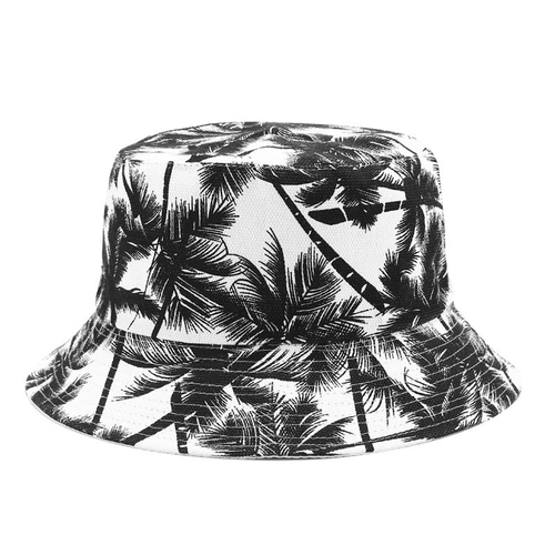 Chao Brand net Red Double -Sided Adding Fisherman Hat Print